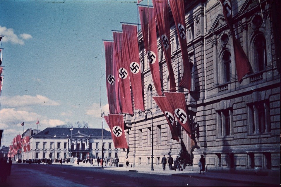 “The Third Reich has not inscribed happiness on its banners, but virtue.”